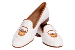 Basket Linen Slipper (Women)<Stubbs & Wootton Hot
