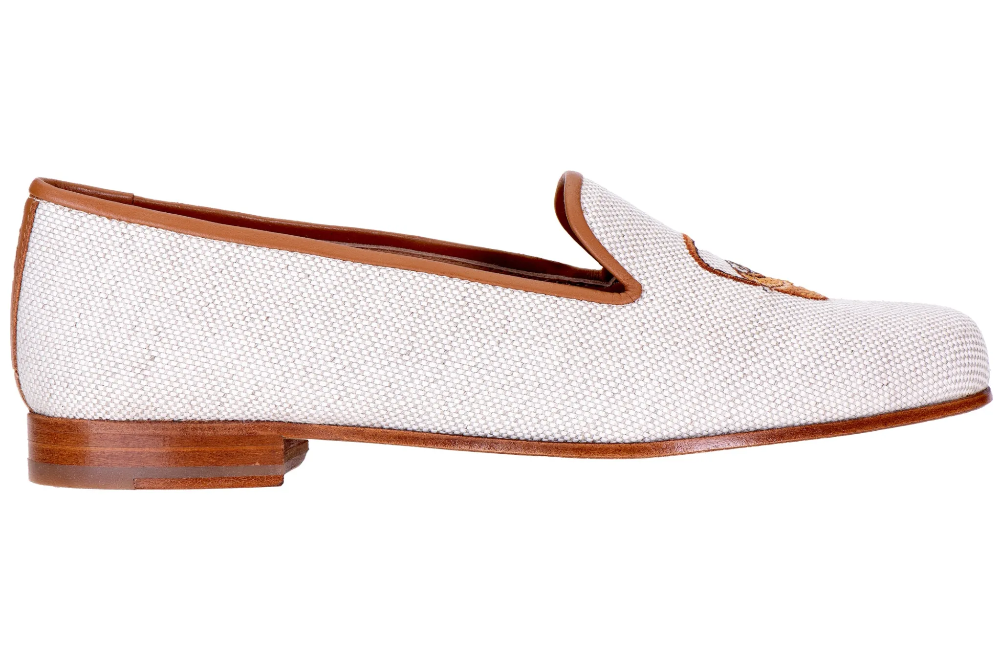 Basket Linen Slipper (Men)<Stubbs & Wootton Clearance