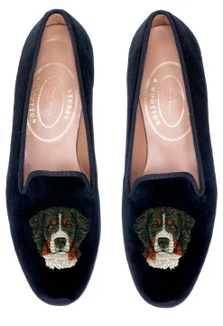 Bernese Velvet Slipper (Men)<Stubbs & Wootton New