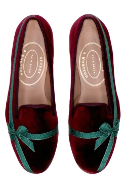 Bow Burgundy (Women)<Stubbs & Wootton Sale