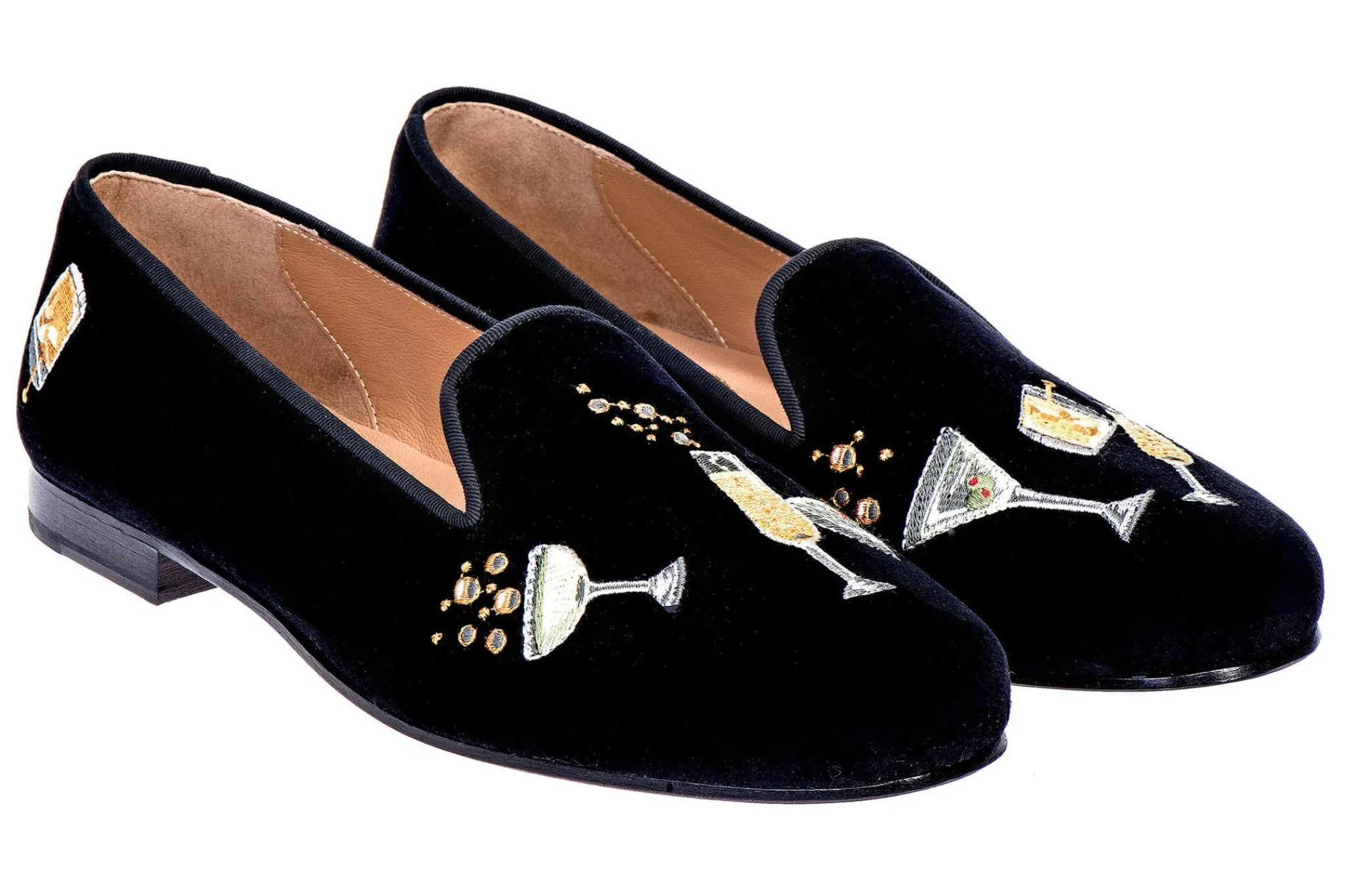 Celebrate Velvet Slipper (Wide)<Stubbs & Wootton Clearance