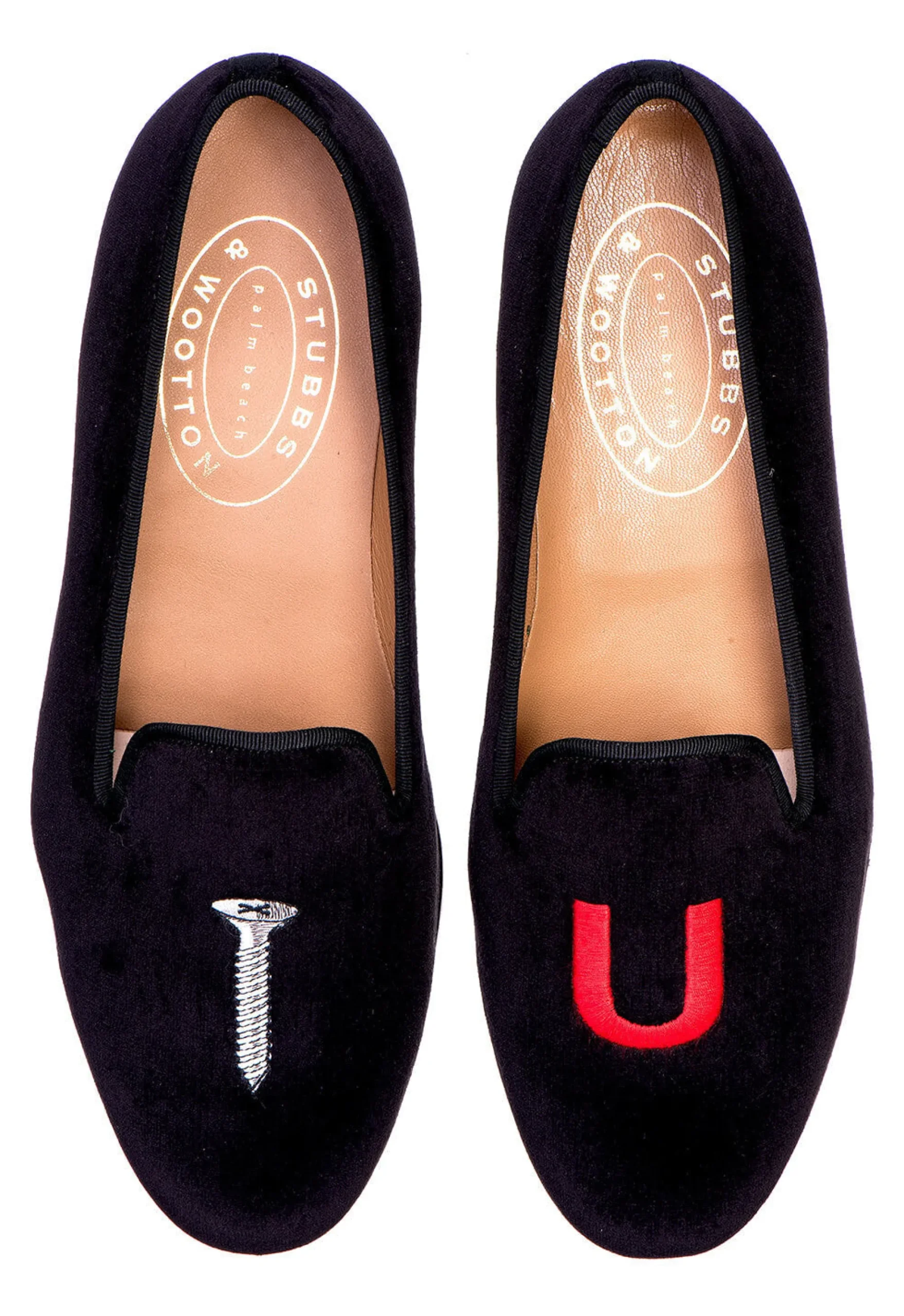 College Velvet Slipper (Wide)<Stubbs & Wootton Fashion