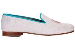 Conch Helm Linen Slipper (Women)<Stubbs & Wootton Clearance