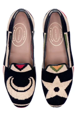 Crest Needlepoint Slipper (Men)<Stubbs & Wootton Hot