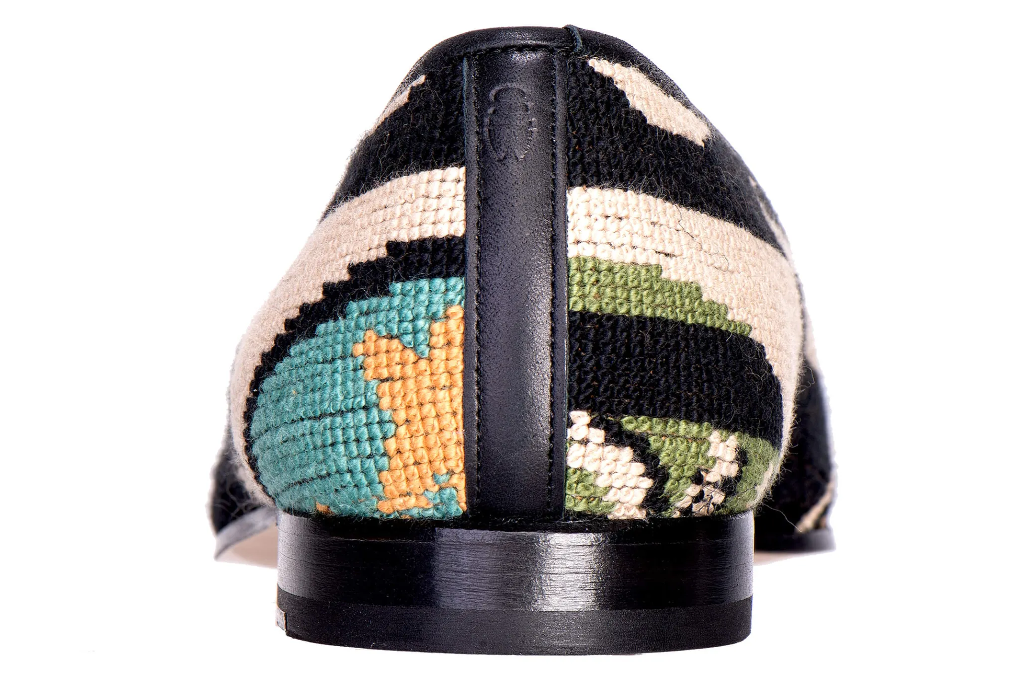 Crest Needlepoint Slipper (Women)<Stubbs & Wootton Clearance