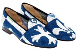 Crest Needlepoint Slipper (Men)<Stubbs & Wootton Hot