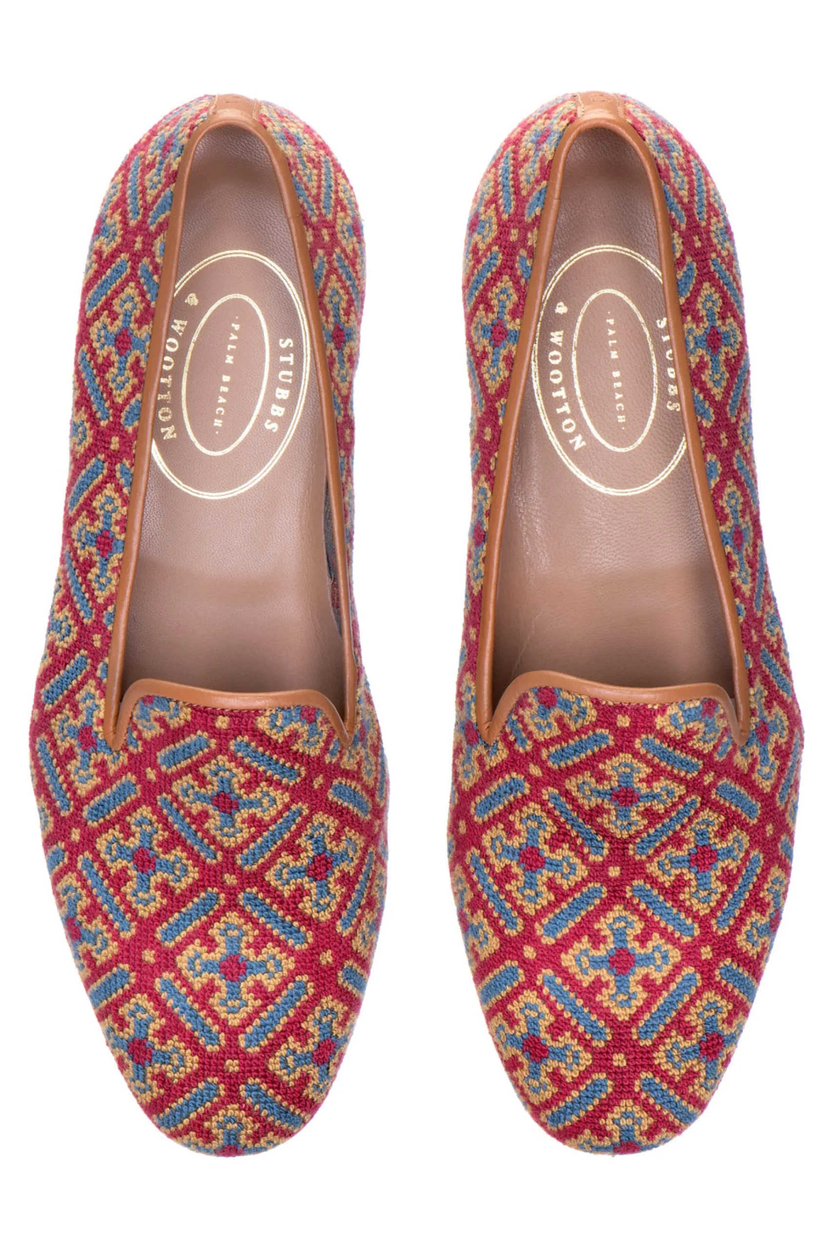 Cuenca Needlepoint Slipper (Men)<Stubbs & Wootton Sale
