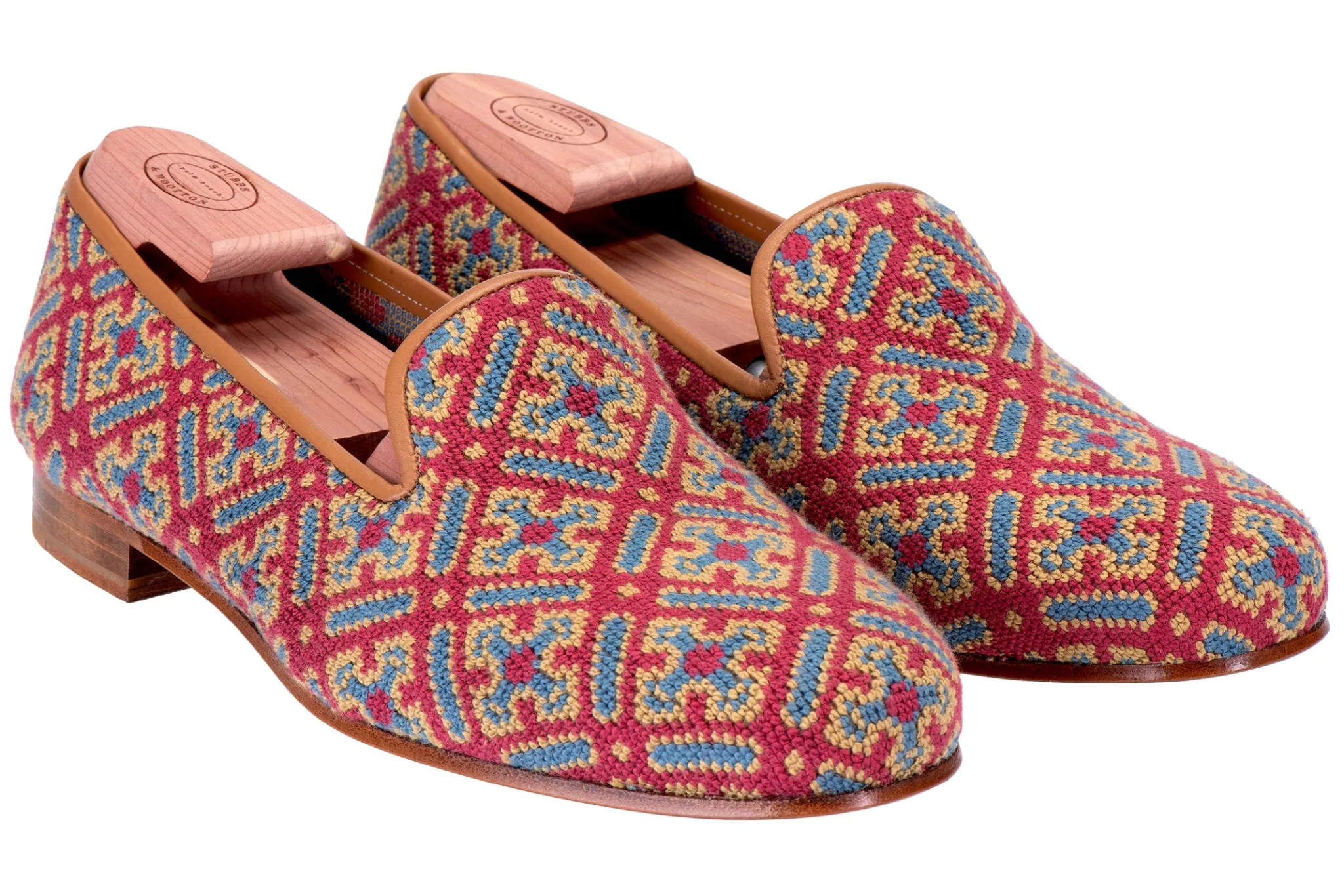 Cuenca Needlepoint Slipper (Men)<Stubbs & Wootton Sale