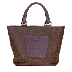 Espresso Raffia Midi Tote<Stubbs & Wootton Outlet