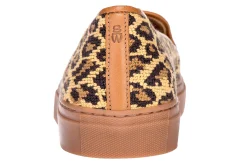 Jane Leopard Needlepoint Sneaker (Men)<Stubbs & Wootton Clearance