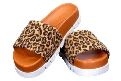 Jane Leopard Needlepoint Slip (Women)<Stubbs & Wootton Outlet