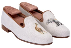 Jungle Linen Slipper (Women)<Stubbs & Wootton Fashion