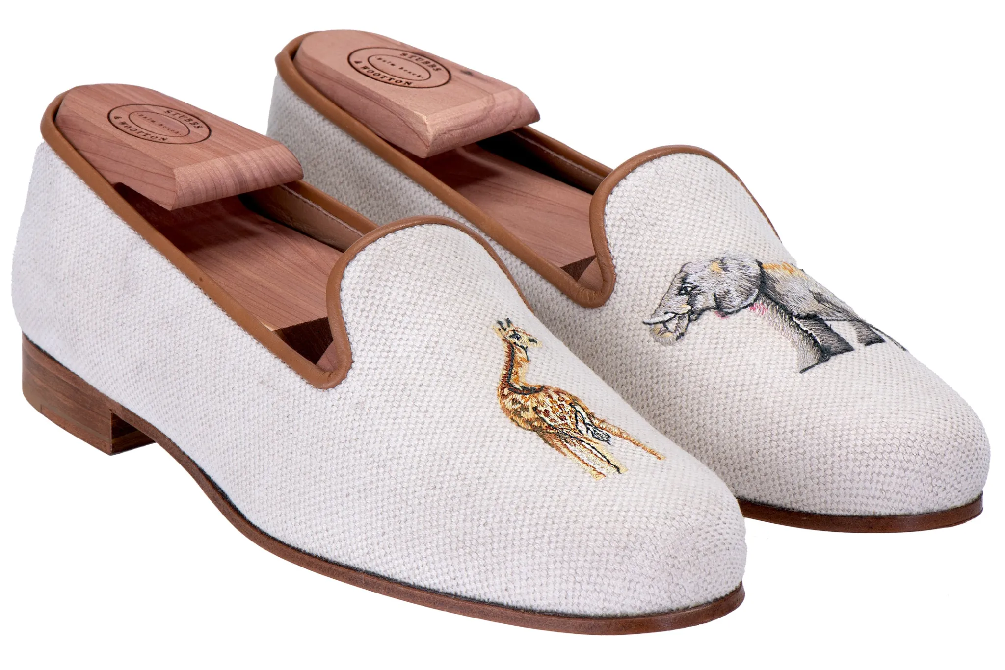 Jungle Linen Slipper (Women)<Stubbs & Wootton Fashion