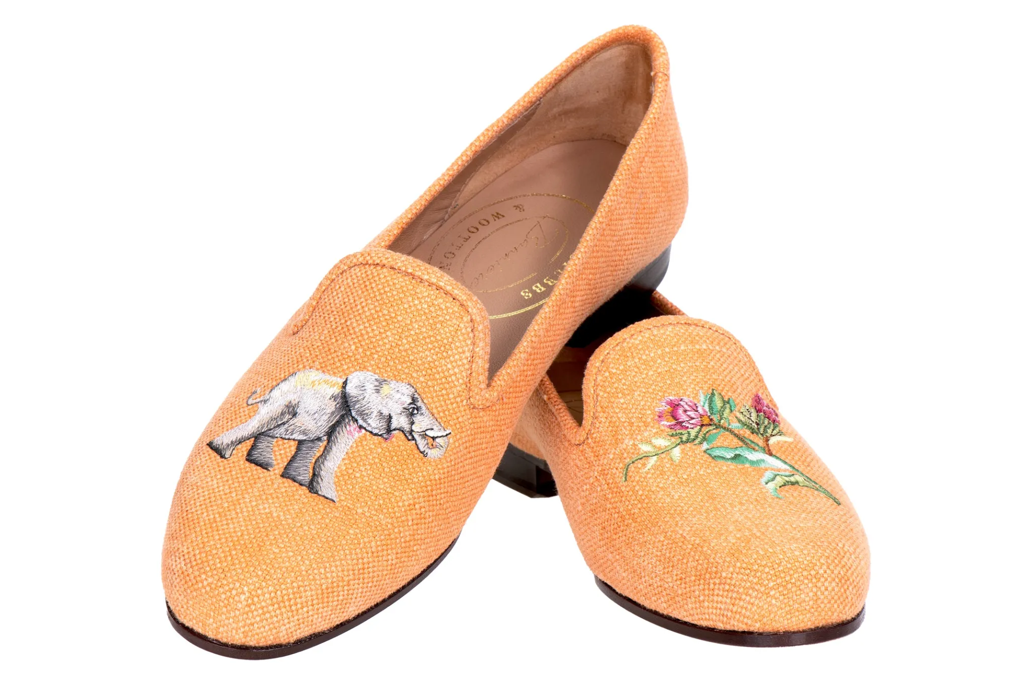 Jungle Ochre Linen Slipper (Men)<Stubbs & Wootton Best