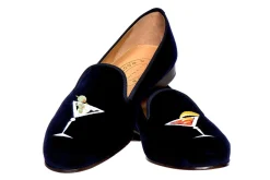 Martini Velvet Slipper (Wide)<Stubbs & Wootton Best