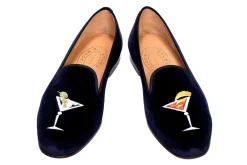 Martini Velvet Slipper (Men)<Stubbs & Wootton Sale