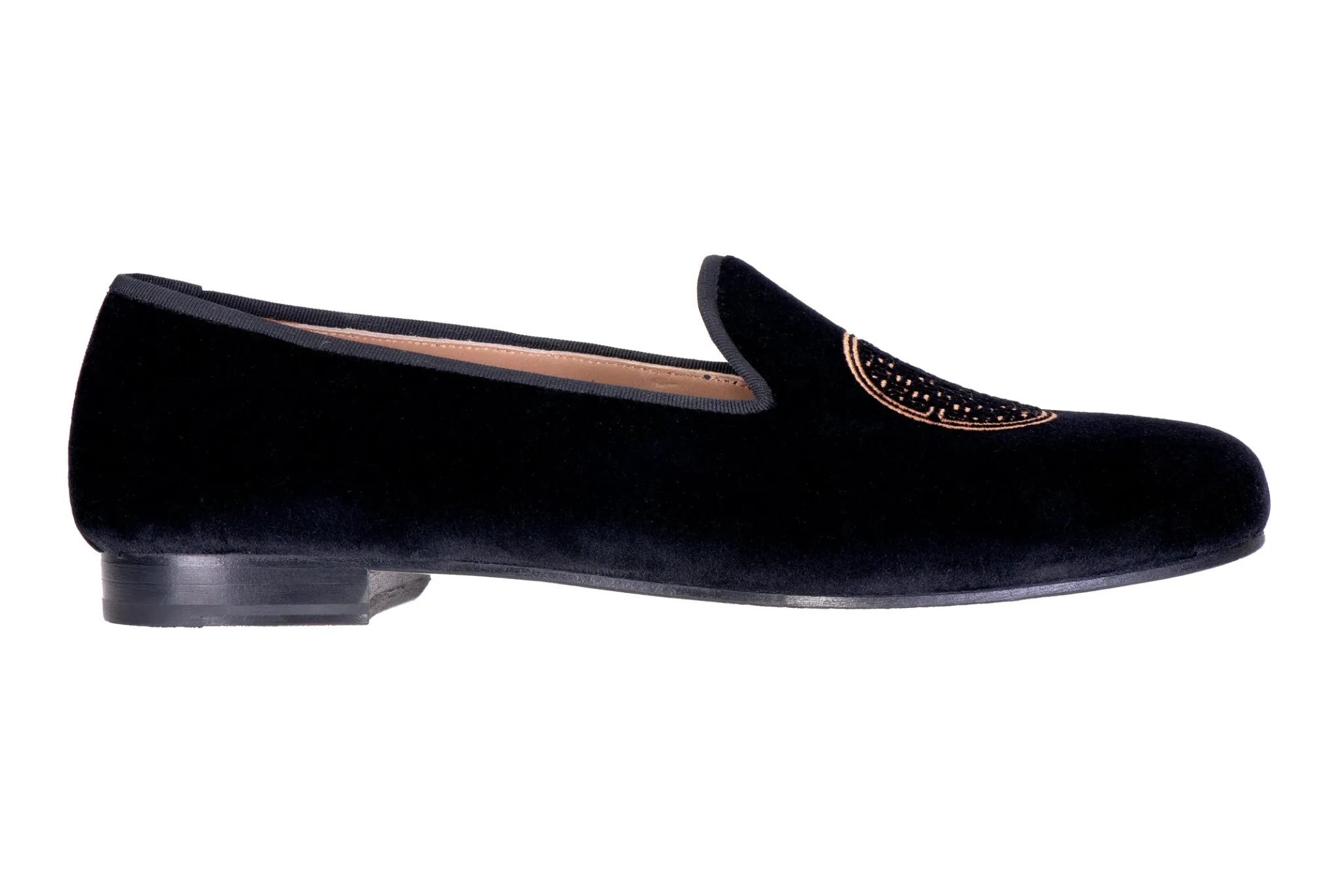 Metropolis Bronze Velvet Slipper (Men)<Stubbs & Wootton Sale