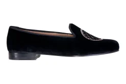 Metropolis Rosegold Velvet Slipper (Women)<Stubbs & Wootton Fashion