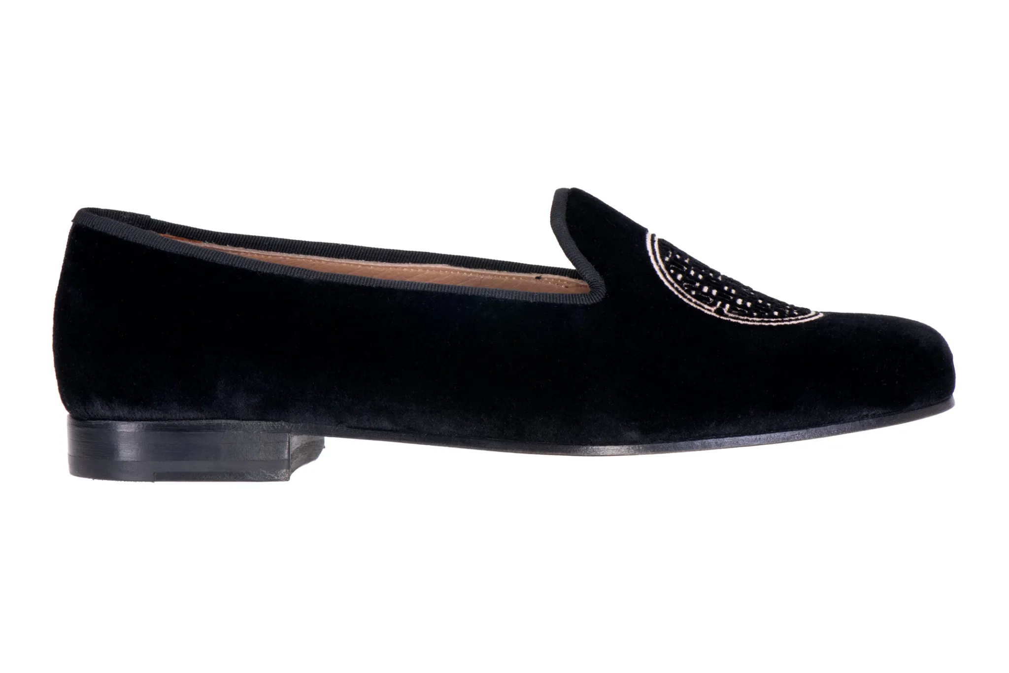 Metropolis Rosegold Velvet Slipper (Men)<Stubbs & Wootton Online