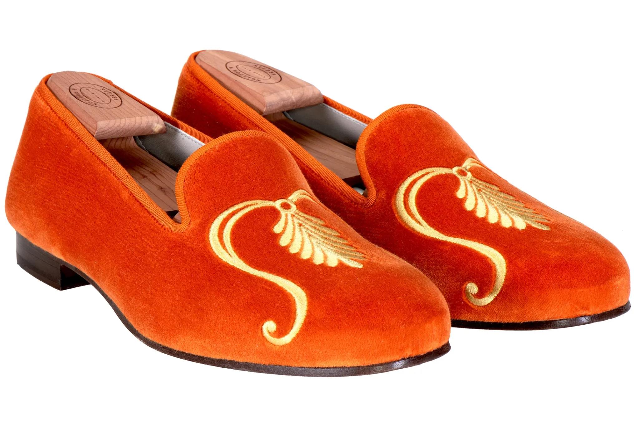 Paolina Velvet Slipper (Women)<Stubbs & Wootton Clearance