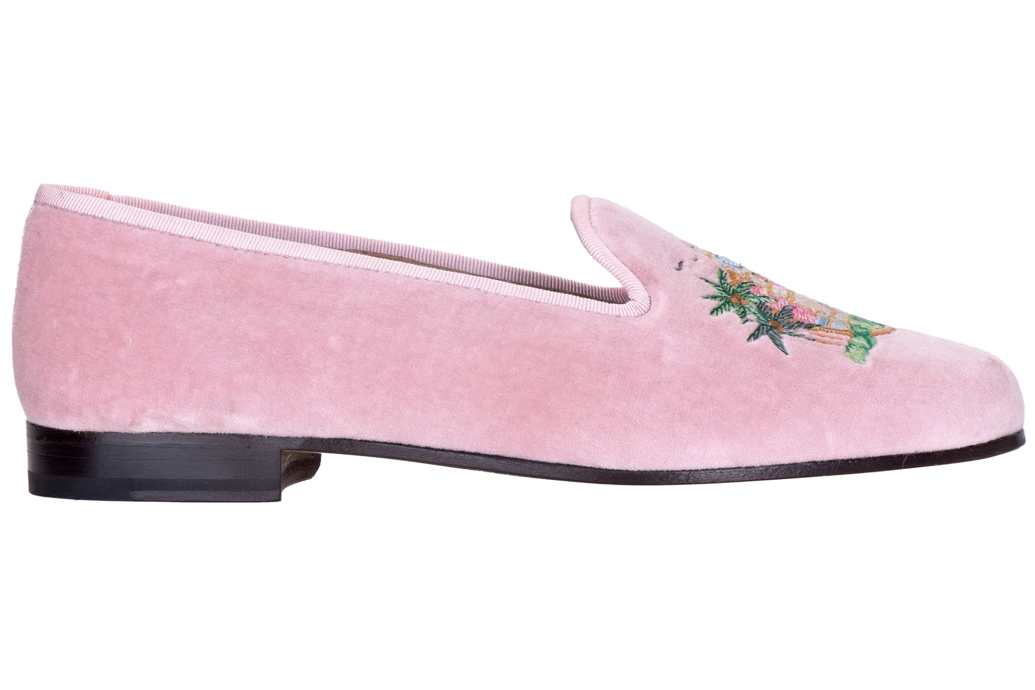 PB Clocktower Champagne Velvet Slipper (Women)<Stubbs & Wootton Sale