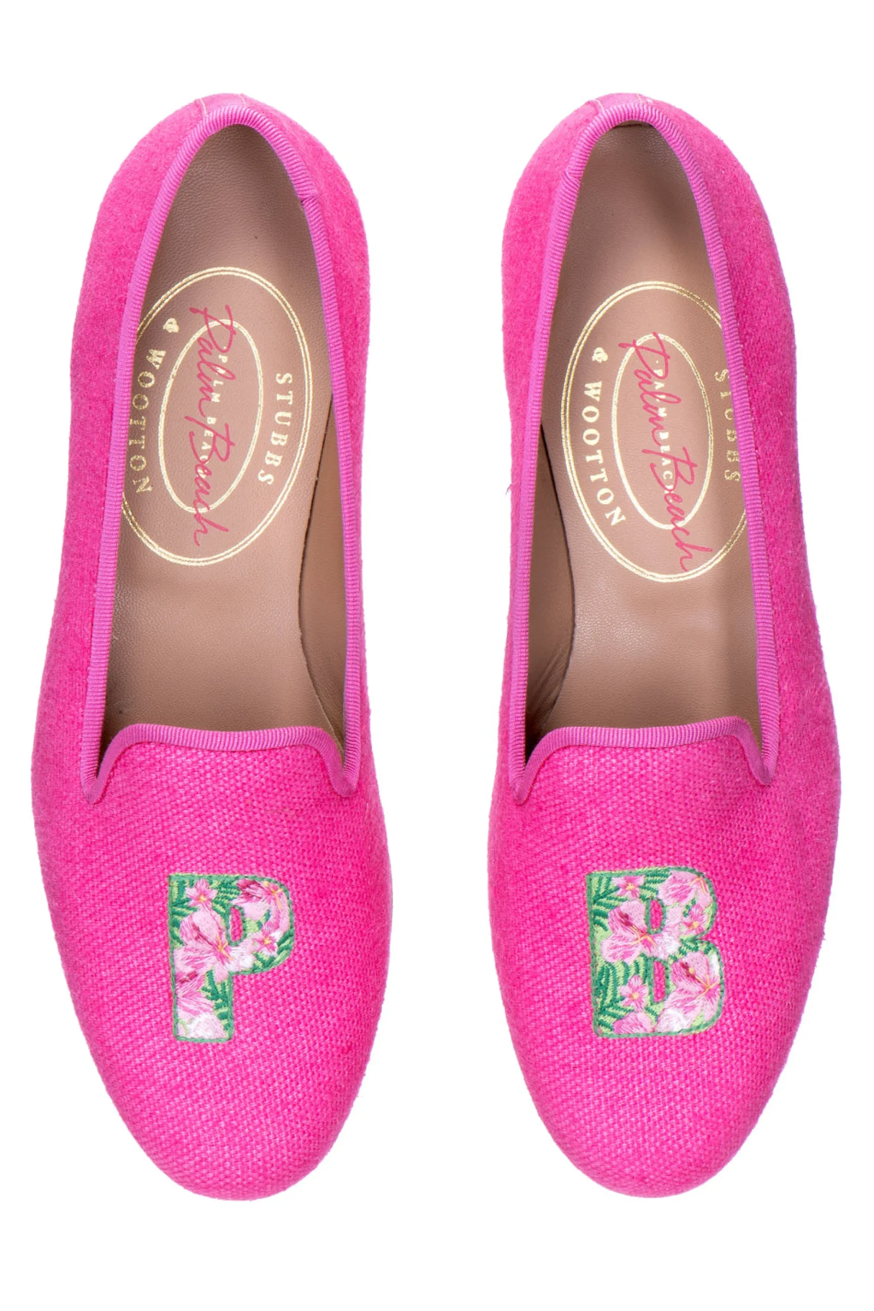 PB Fuchsia Linen Slipper (Women)<Stubbs & Wootton Sale