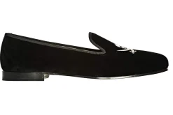 Skull Velvet Slipper (Men)<Stubbs & Wootton Discount