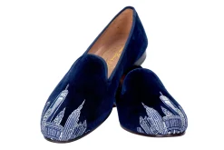 Skyline Velvet Slipper (Men)<Stubbs & Wootton Clearance