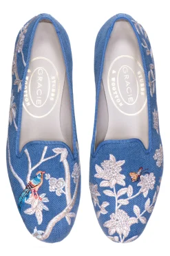 Snowbird Marlin Linen Slipper (Women)<Stubbs & Wootton Sale