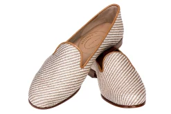 Straw Raffia Slipper (Men)<Stubbs & Wootton Discount