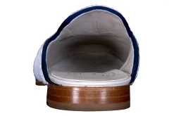 Treccia Navy Cloth Mule (Men)<Stubbs & Wootton Clearance