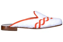 Treccia Orange Cloth Mule (Men)<Stubbs & Wootton Sale