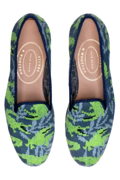 Wetlands Needlepoint Slipper (Women)<Stubbs & Wootton Best