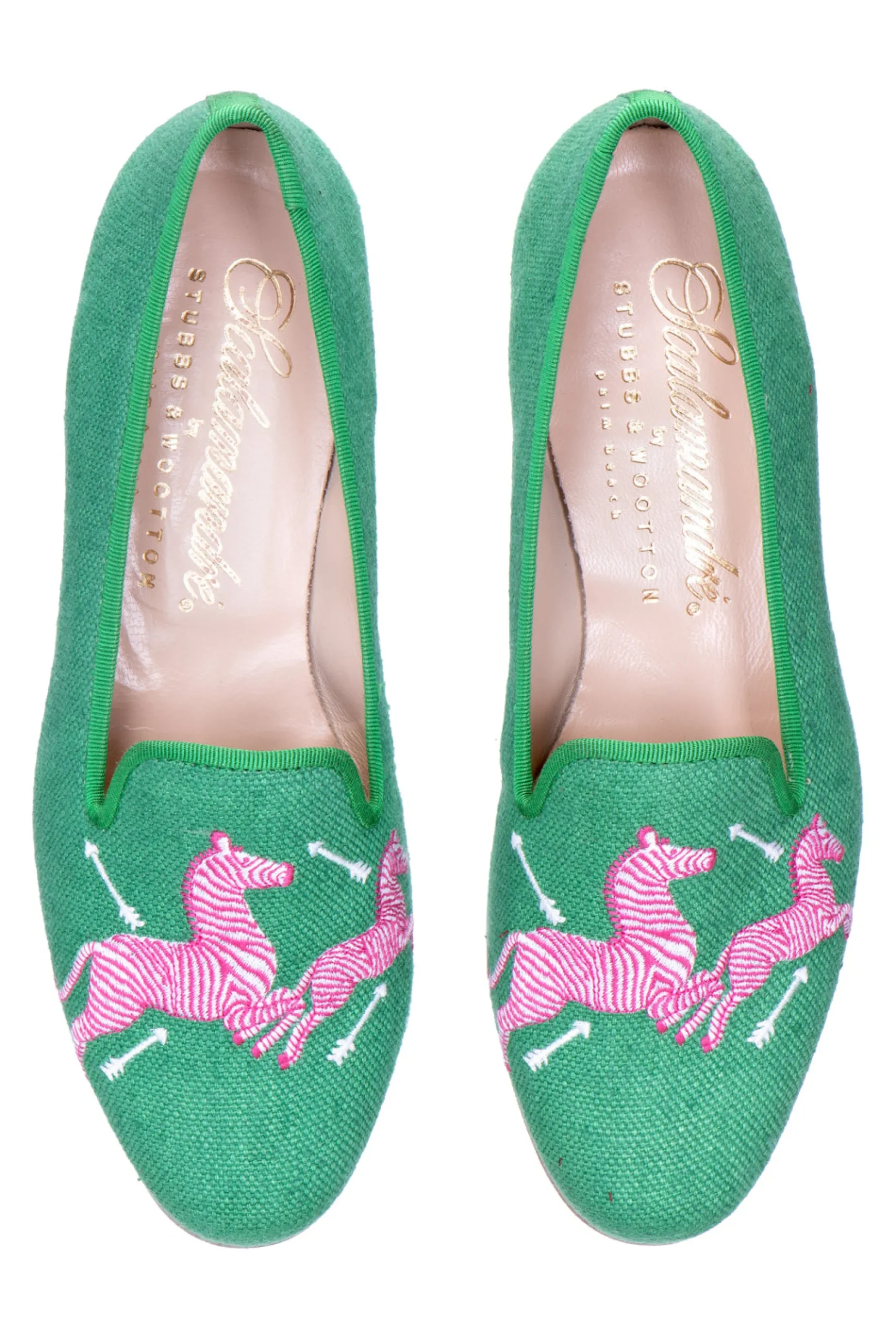 Zebras Kelly Linen Slipper (Women)<Stubbs & Wootton Hot