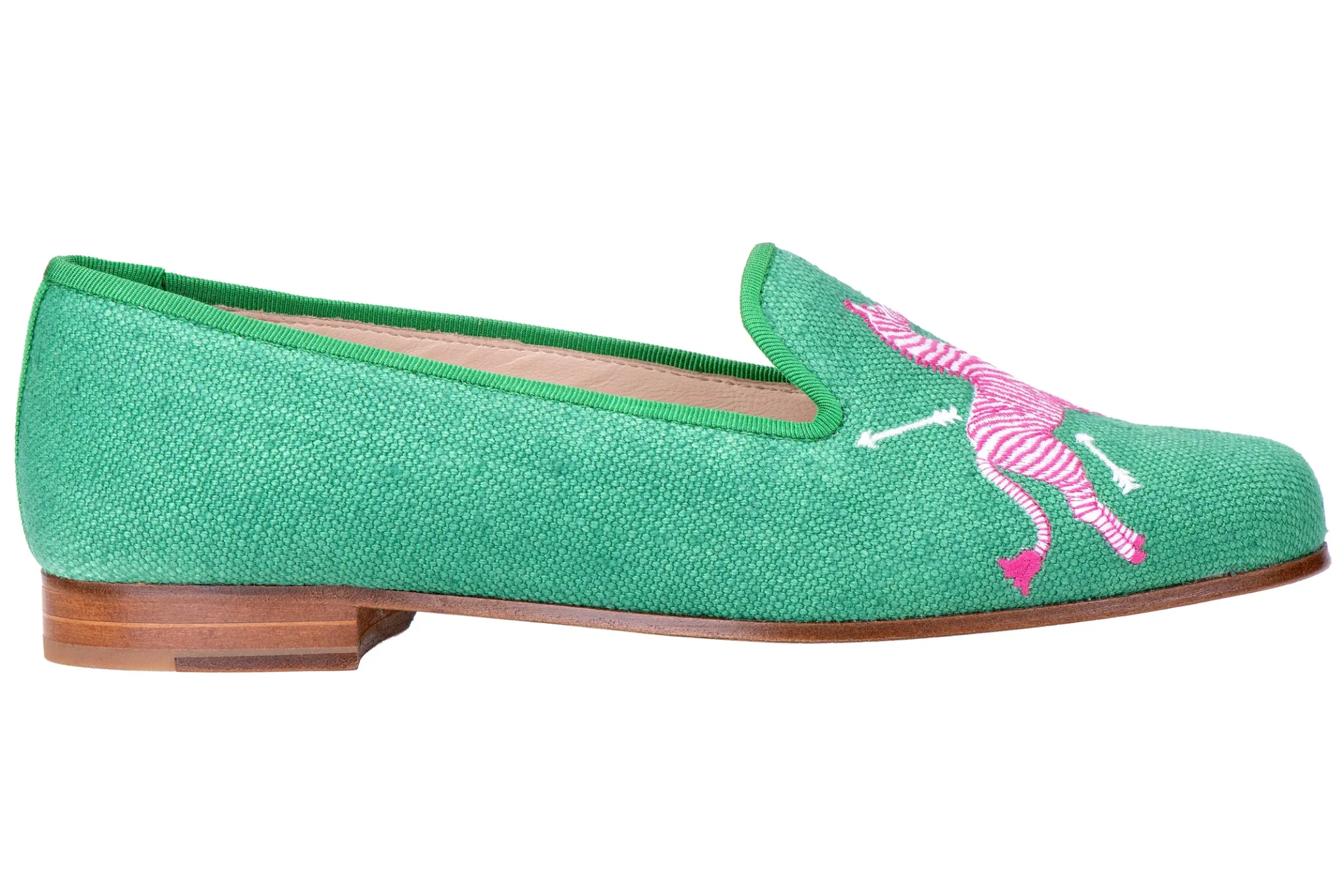 Zebras Kelly Linen Slipper (Women)<Stubbs & Wootton Hot